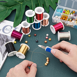 Круглая медная проволока для ювелирных изделий&nbsp;CWIR-FH0001-03