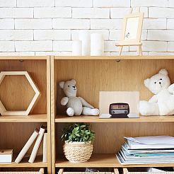 Прозрачные пластиковые витрины для минифигурок&nbsp;ODIS-WH0029-72C