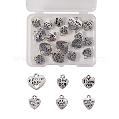 Подвески из сплава в тибетском стиле&nbsp;TIBE-CJ0001-08