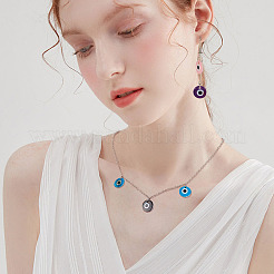 80 шт. подвески в виде пресноводных ракушек с двухцветным принтом&nbsp;SHEL-AR0001-12