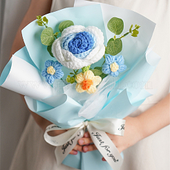 1 набор букетов из искусственных цветов из полиэстера&nbsp;AJEW-SC0031-25C