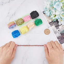 18 карточка 18 цвета мишура синель линия кристалл вспышка кактус синель&nbsp;OCOR-FH0001-14