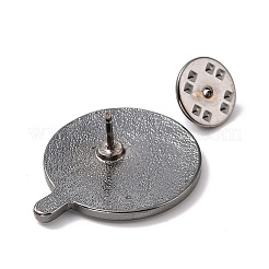 Кофейная чашка с узорчатой эмалевой булавкой&nbsp;LS-JEWB-G012-B01