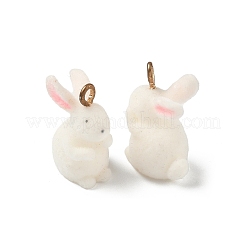 Подвески из флокированной смолы&nbsp;LS-CRES-D306-07G