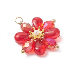 Подвески из стеклянных бусин&nbsp;PALLOY-MZ01186-03