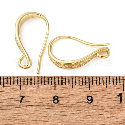 Латунные крючки для сережек&nbsp;KK-D378-02G