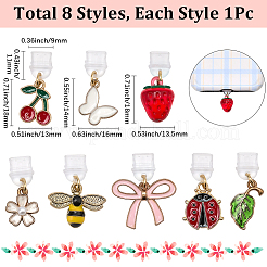 8шт пластиковые мобильные пылезащитные заглушки&nbsp;HJEW-BM00002