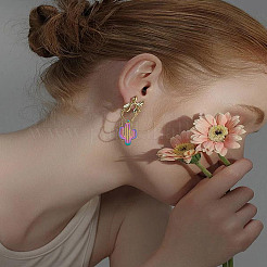 6 шт. ионное покрытие (IP) 201 подвески из нержавеющей стали&nbsp;STAS-LP0002-52