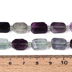 Природных красочные флюорита бисер нитей&nbsp;G-T138-26A-12