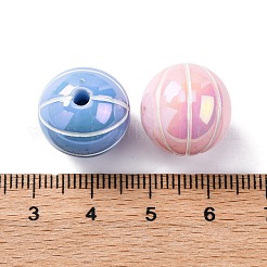 Спортивные УФ-покрытия непрозрачные акриловые бусины&nbsp;PACR-Q003-05C