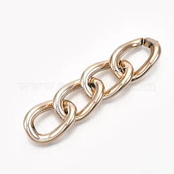 Уф покрытие АБС-пластик соединительные кольца&nbsp;LS-X-CCB-S162-02RG