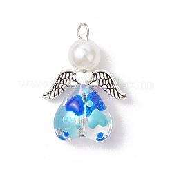 Подвески из стеклянной эмали&nbsp;PALLOY-JF04137-02