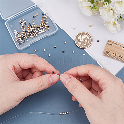 150шт 5 цвета латунные дистанционные бусины&nbsp;KK-AR0004-52