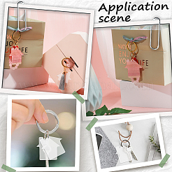 50шт. прозрачные акриловые диски большие подвески&nbsp;ZXFQ-SC0001-01A