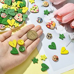 Кнопки дерева DIY-CJC0006-07