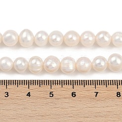 Нити из натурального культивированного пресноводного жемчуга&nbsp;PEAR-I007-07X-06A