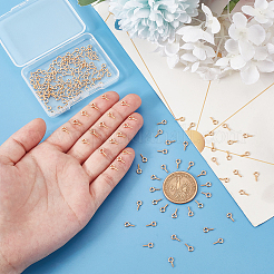 150 шт. латунный винт с ушком для штифта&nbsp;KK-UN0002-46