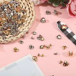 180 шт. 6 вида железных заклепок&nbsp;IFIN-CA0001-65