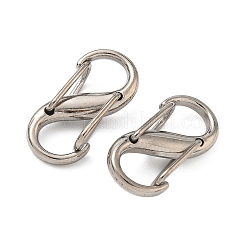 Пружинные застежки для ключей из сплава с двойным карабином S&nbsp;FIND-C084-01P