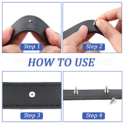 100 шт. заклепки из сплава&nbsp;FIND-GF0008-54P