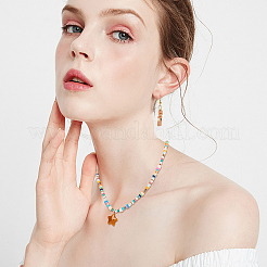 140шт 7 стиля латунные распорные бусины&nbsp;KK-PH0001-09