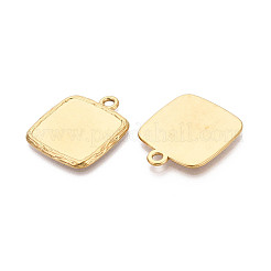 Оправы для подвесок из нержавеющей стали 304 в виде кабошонов&nbsp;STAS-N108-74G