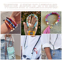 Круглые шнуры из нейлона в этническом стиле длиной 5 м&nbsp;OCOR-TA0003-21D