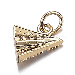 Брелоки из прозрачной латуни с кубическим цирконием&nbsp;ZIRC-F120-048G