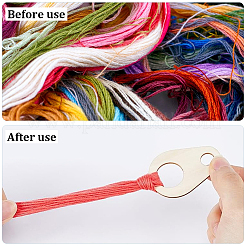 12 моток двухслойной полиэфирной нити для вышивания&nbsp;OCOR-CY0002-75