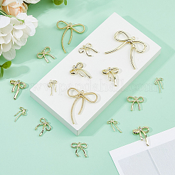 42 шт. 7 стиля подвески из сплава в виде банта&nbsp;FIND-DC0007-72B