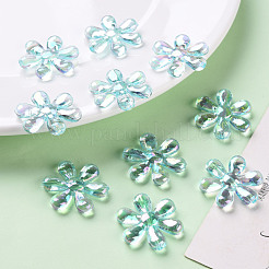 Прозрачные акриловые бусины&nbsp;TACR-S154-35C-754