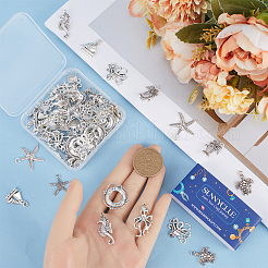 Подвески из сплава в тибетском стиле&nbsp;TIBEP-SC0002-57