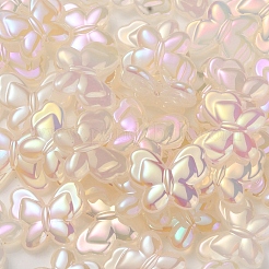 УФ-покрытие радужное радужное имитация желе акриловые бусины OACR-K003-012C