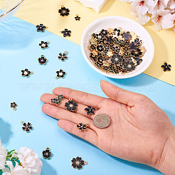 100шт 10 стиля сплава эмалевые подвески&nbsp;ENAM-TA0003-01