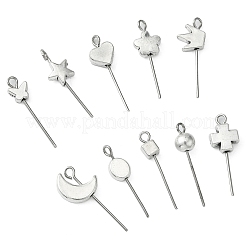 200шт 10 стиля бусины из сплава в тибетском стиле&nbsp;TIBEB-CJ0001-25