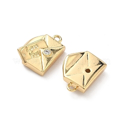 Латунные микро проложить кубического циркония подвески&nbsp;KK-L260-23G