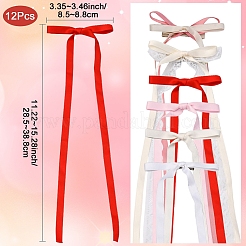 12 шт. 6 цвета платиновые железные заколки для волос из кожи аллигатора для девочек&nbsp;PHAR-SP0001-12