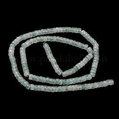 Природный зеленый бисер пряди клубники кварца&nbsp;G-A299-A06-01