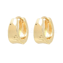 Латунные серьги обруча&nbsp;EJEW-D348-24G