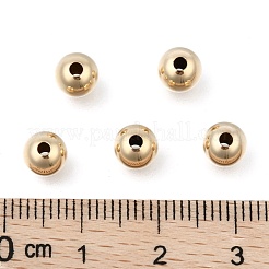 Шарики из желтого золота&nbsp;KK-G156-6mm-1