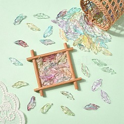 100 шт. подвески из прозрачного стекла&nbsp;GLAA-YW0004-81A