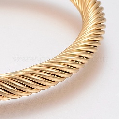 Браслеты-манжеты из нержавеющей стали 304&nbsp;BJEW-H570-28G