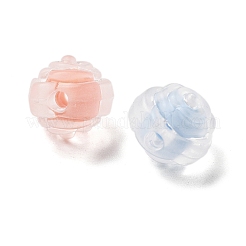 Матовые прозрачные акриловые бусины&nbsp;OACR-A032-17