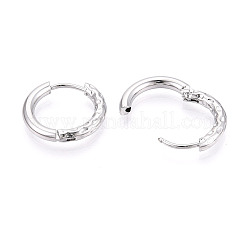 Серьги-кольца из нержавеющей стали 304&nbsp;STAS-T074-27P