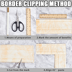 Самоклеящаяся бумага для контакта с зерном XPE&nbsp;DIY-WH0002-53A-07