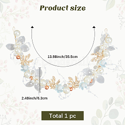 Украшения для волос из сплава&nbsp;OHAR-WH20009-02A