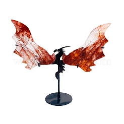 Фигурки из натурального красного гематоидного кварца/железистого кварца&nbsp;PW-WG93422-01