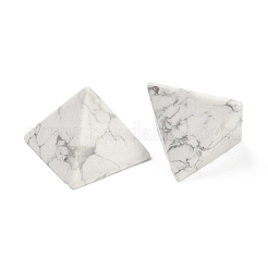 Натуральный говлит оргонит пирамида дисплей украшения&nbsp;G-C186-07F