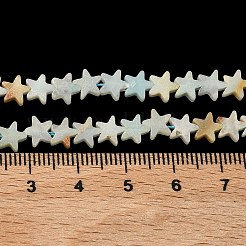 Натуральный цветок амазонитовые бусины пряди&nbsp;G-F817-A17-01