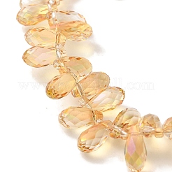 Гальванизируйте прозрачное стекло бисер нитей&nbsp;EGLA-B006-01A-FA01